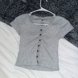 Cropped T-shirt, Size XS